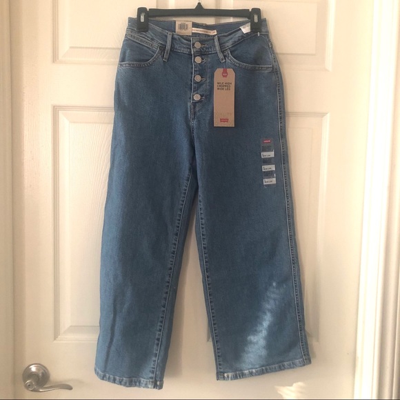 MILE HIGH WIDE LEG WOMEN'S JEANS - Picture 4 of 8